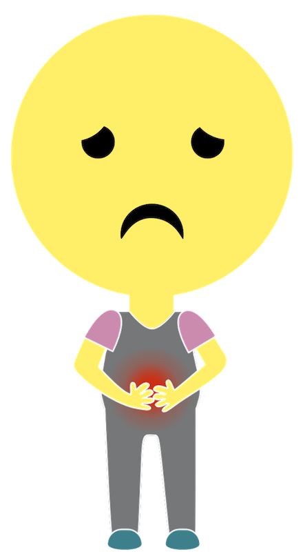 dor abdominal causado por balão gástrico