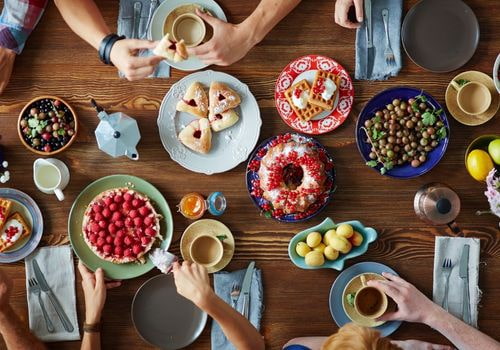 Alimentos menos saludables