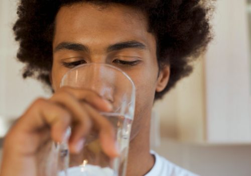 El agua es buena para la salud