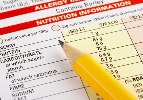 Where is nutritional information located