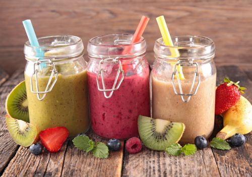 Fruits healthy smoothies