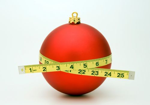 average holiday weight gain