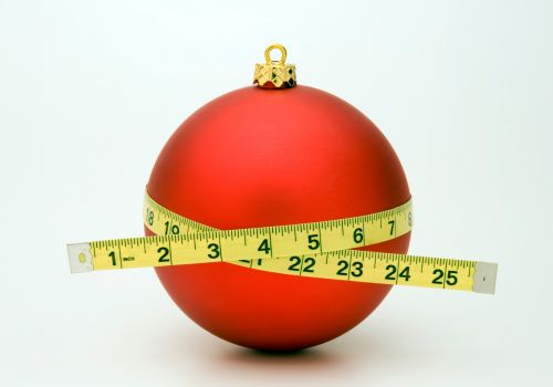average holiday weight gain