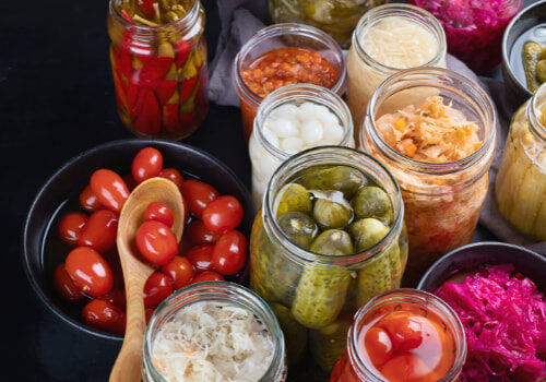 Mean of fermented foods
